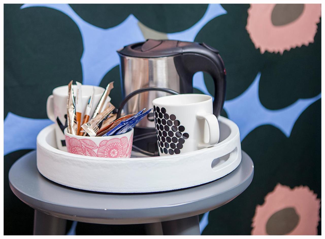 Crystal Arctic Suites Rovaniemi Zewnętrze zdjęcie A coffee set