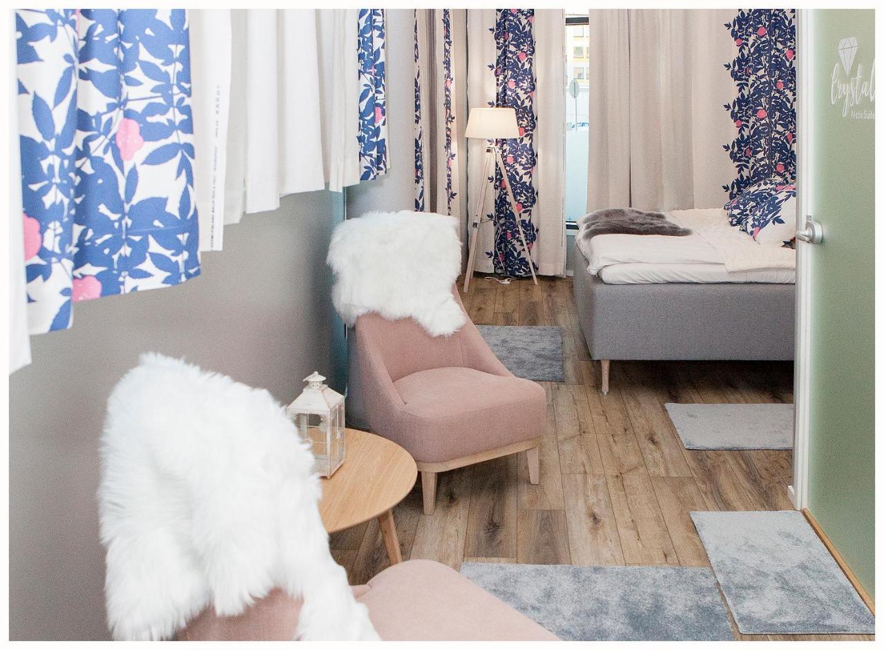 Crystal Arctic Suites Rovaniemi Zewnętrze zdjęcie A room at the hotel